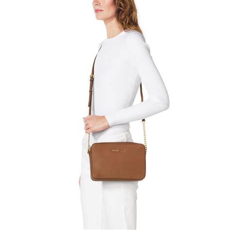 michael kors saffiano|Michael Kors saffiano crossbody bag.